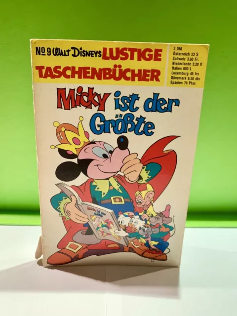 Walt Disneys Lustige Taschenbücher Nr. 9 Auflage 1970 Micky ist der Grösste LTB