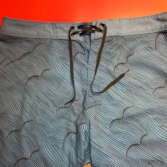 Hurley Phantom Shorts Mens 30 Blue Swim Casual Stretch Boardshorts Trunks