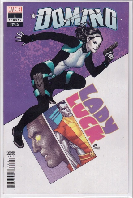 DOMINO ANNUAL #1 Frank Cho Lady Luck Incentive VARIANT First Appearance RejeX NM
