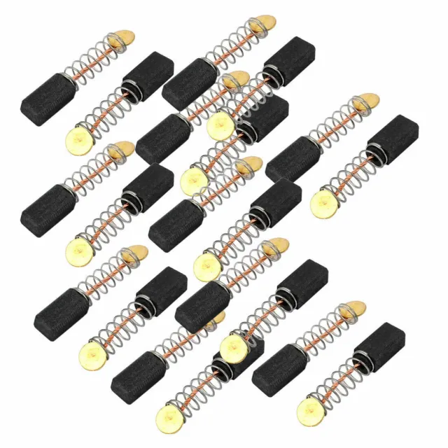 10 Pairs 9x5x4mm Carbon Brushes Power Tool for Electric Hammer Drill Motor