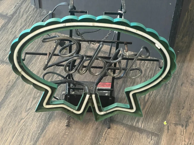 Vintage Pabst Blue Ribbon Beer PBR Neon Light Sign READ. PICK UP ONLY