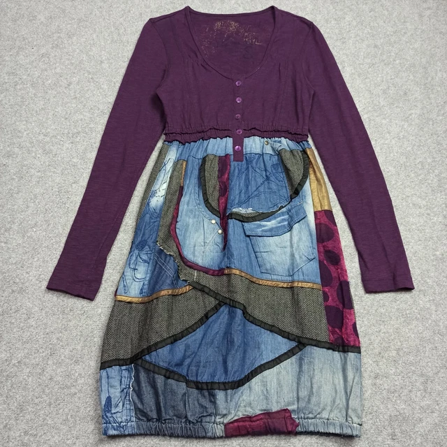 Robe Superposée Desigual Taille S (36) - Noire - Occasion Très Bon état - Pour L'été