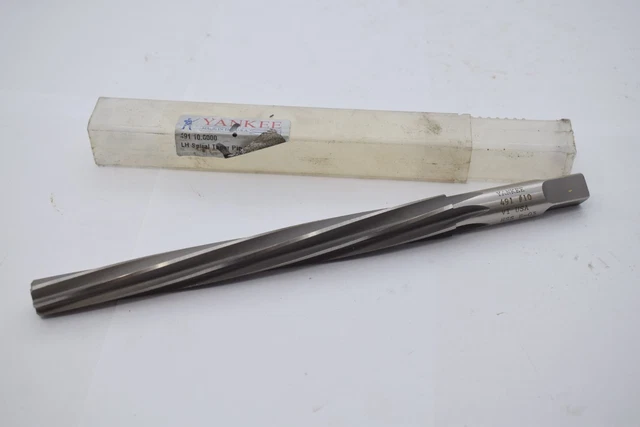 NEW Yankee 491-10 Taper Pin Reamer, Spiral, #10 LH 10.0000