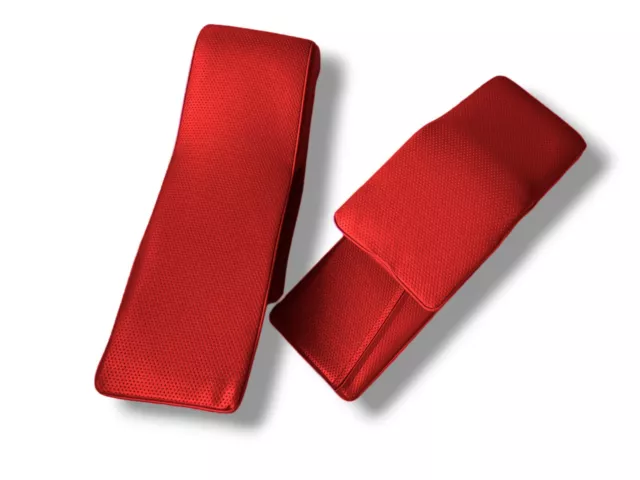 Nackenkissen Kopfstütze Nachrüstkopfstütze für Sofa Couch Sessel rot