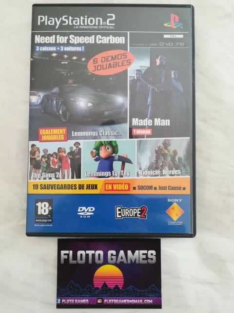 Jeu Démo Playstation 2 PBPX-95514 (Floto Games), PAL, Pochette Cartonnée, état Correct