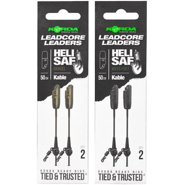 Korda Leadcore Leaders Heli-Safe (Both Colours Availible)