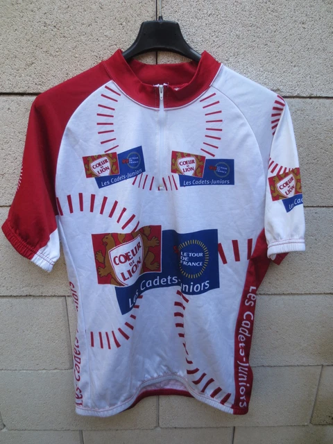 Maillot Cycliste Vintage Tour 1999 - Cadets Juniors Cœur De Lion - Taille 5