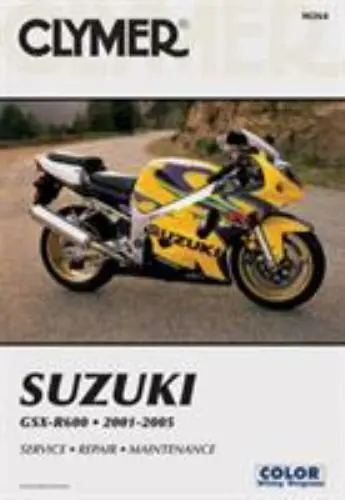 Suzuki GSXR 600 Manual 2001-2005