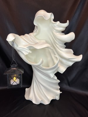cracker barrel resin ghost with lantern for sale