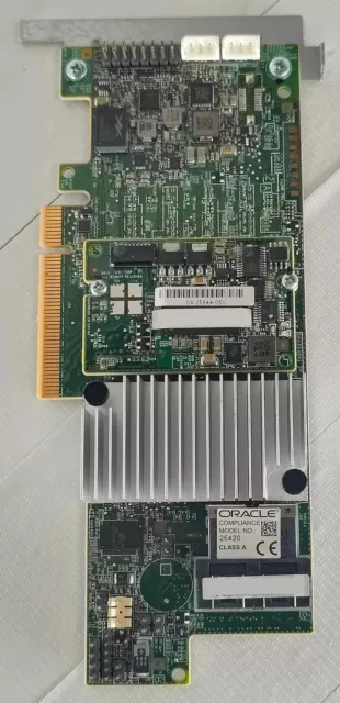 Oracle LSI 7085209 SAS3 8-Port 12Gbps Internal Raid Card w Battery 03-25420-09E