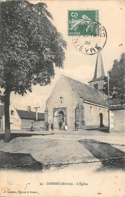 DORNES (Nièvre) - L'Eglise - Lazerne, éditeur à Dornes