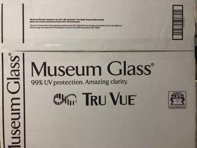 Marco de vidrio con marco de foto del museo Tru Vue - 11""X14"" - 2 litros (1912M)
