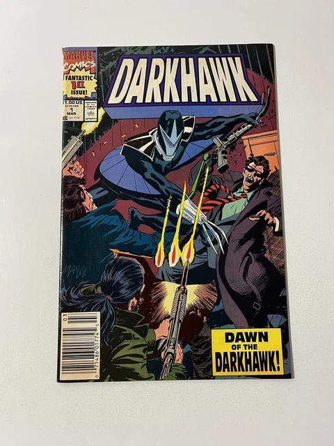 Darkhawk 1 Newsstand Marvel Comics 1991 1st Appearance
