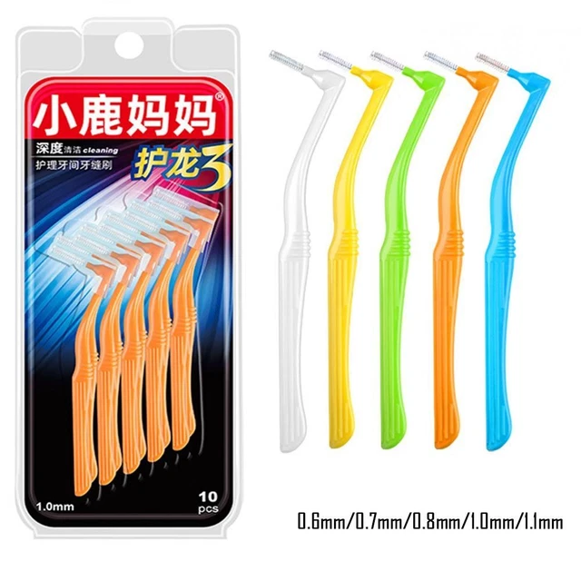 Tothpick Dents d'accolades Brosse interdentaire Dents propres Brosse à dents