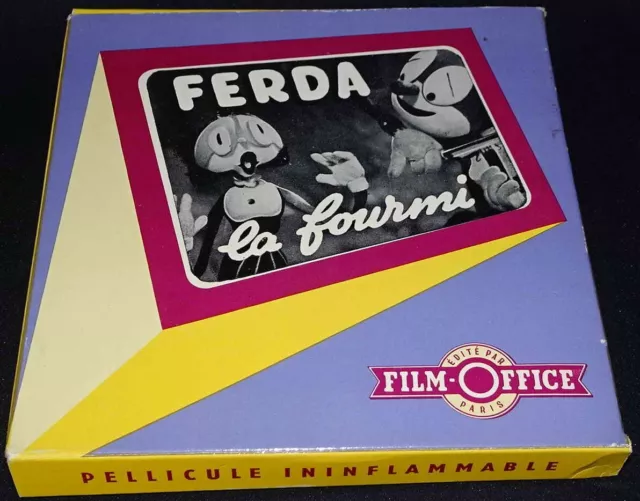 *** Film 8Mm Standard Nb Muet/60 Metres - Ferda La Fourmi  1944 ***