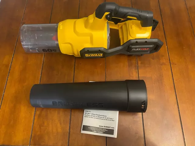 New Dewalt Flexvolt 60V Cordless Handheld  Blower  Dcbl772B  Tool Only