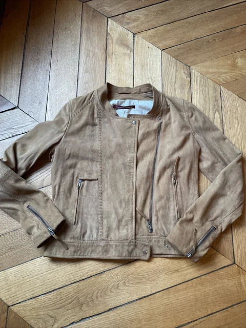 Veste Saharienne Comptoir Des Cotonniers Modèle Racy - Taille 38, Couleur Beige, Occasion Très Bon état