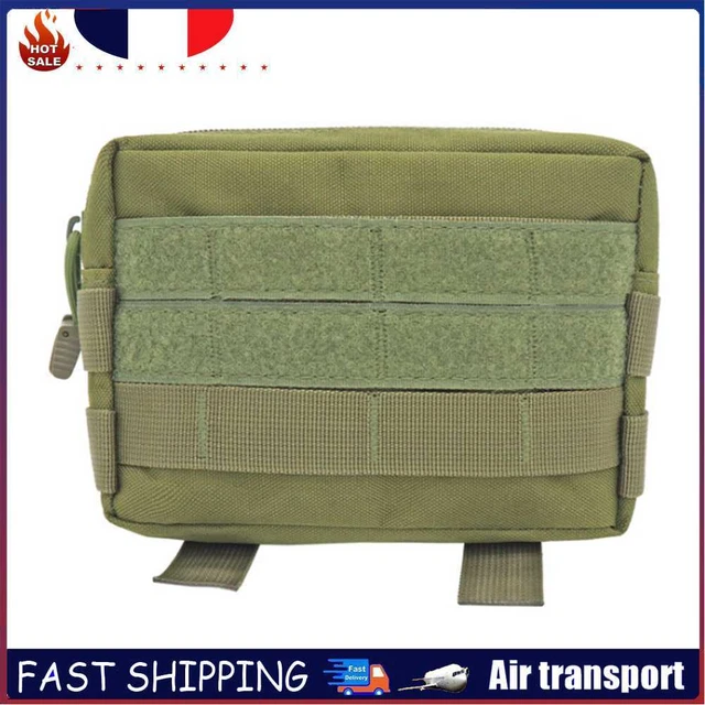 Nylon Mini Molle Modular Utility Pouch Attachment Waist Bag (Army Green)
