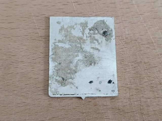 Emblema Rettangolare Piaggio Per Vespa PX 125-150-200 - Ricambio Originale AD Incastro - Foto 2