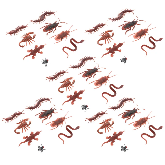Halloween broma juguete insectos falso juguete arrastrarse