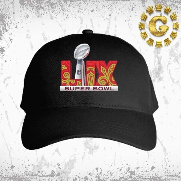 NFL SUPER BOWL LIX 2025 Logo New Orleans Louisiana Classic Cap £28.90