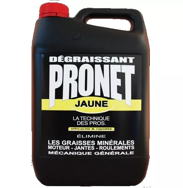 Dégraissant élimine graisse mécanique moteur 5l PRONET