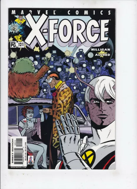 X-Force #121  1St Series Mike Allred Peter Milligan Nmt 1St Print Marvel 2001