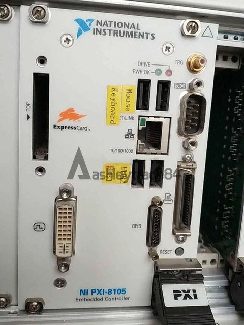1 pz Usato National Instruments NI PXI-8105 Controllo Incorporato-
