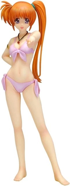 WAVE BEACH QUEENS Magical Girl Lyrical Nanoha StrikerS Nanoha Takamachi Figure