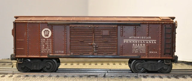 Lionel 2758 From Late 1945 Early 1946 Flying Shoes 1 Brown 1 Black Fiber Board