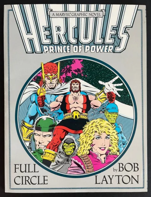 Hercules, Prince Of Power: Full Circle (1988, Bob Layton, Marvel, Graphic Novel)