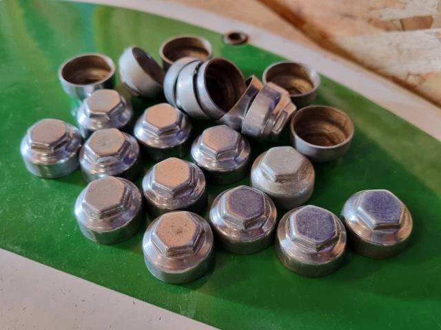 Jeu de 4 patins de pédales type Lyotard blanc crème pour