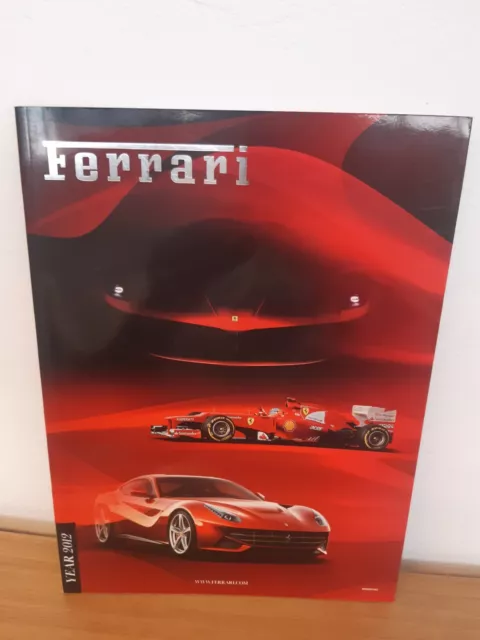 THE OFFICIAL FERRARI MAGAZINE N.19 YEAR 2012 INGLESE ottimo++