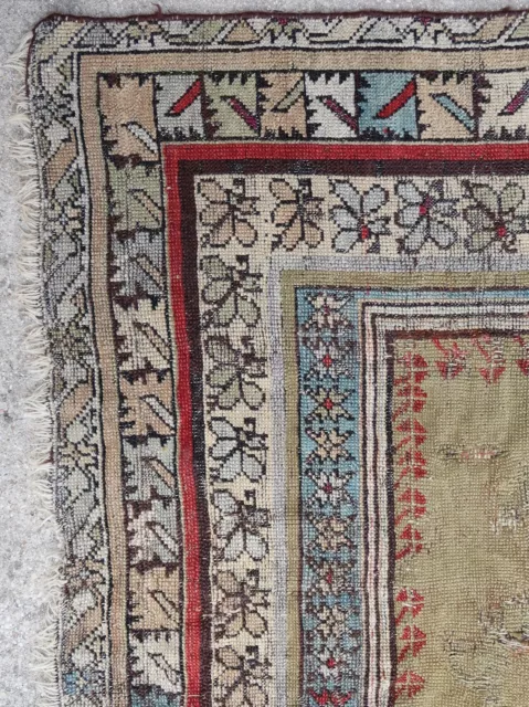 Tapis rug ancien Persan Turc Turquie Anatolie Tribal Oriental Kirsehir 1900 3