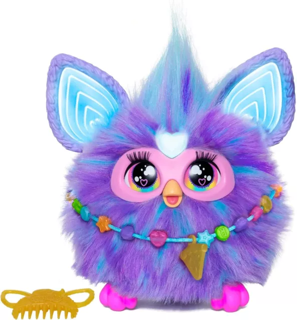 Furby interaktives Plüschspielzeug (lila) - Deutsche Fassung