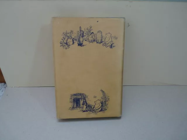 The House at Pooh Corner A.A. Milne Shepard dustcover 1934 vintage Methuen