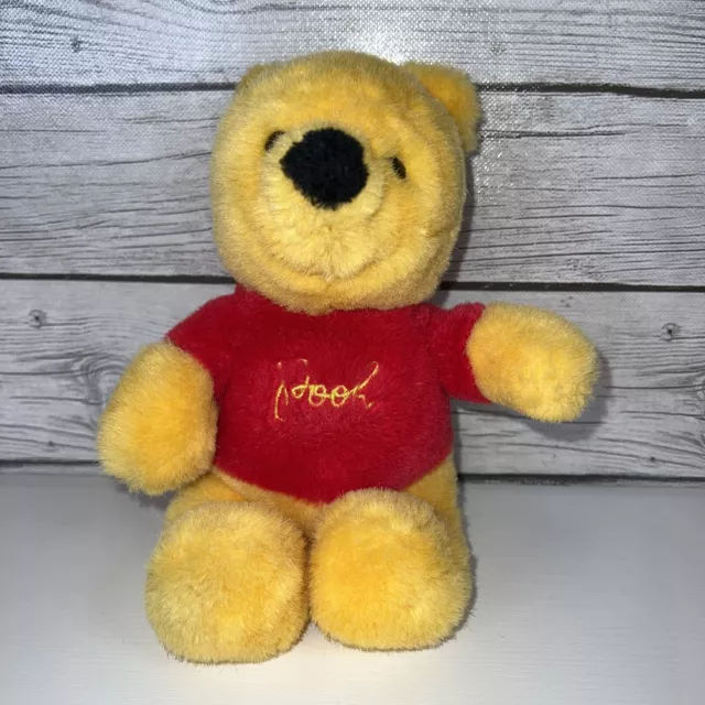 VINTAGE SEARS GUND Winnie The Pooh Bear Plush 10" Walt Disney Stain On
