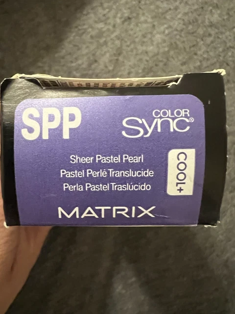 MATRIX Color Sync Demi-Permanent Hair Color 2 Oz SPP Sheer Pastel Pearl NEW