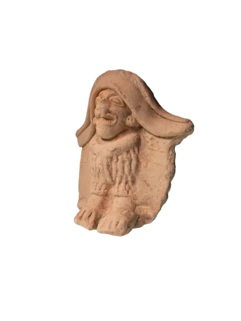 Präkolumbische Figurine aus Keramik. Antike Südamerika Sammlung, Gottheit? 3