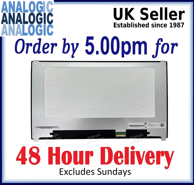 For Dell DP/N KGYYH 14.0" Laptop LED Screen 30Pins FHD IPS Display Panel