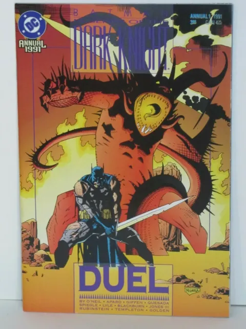 Batman Legends Of The Dark Knight #1 Annual DUEL DC Comics 1991