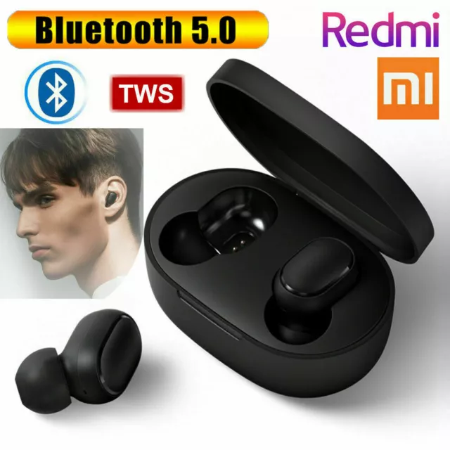 Xiaomi REDMI Airdots Wireless Earbuds TWS Bluetooth 5.0 Stereo Earphones - Black