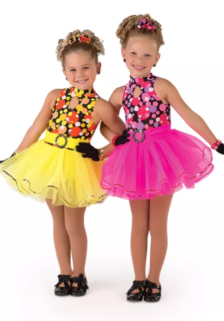 NEW A Wish Come True Dance Costume Skate Dress V1091 Child XSC SC ISC MC