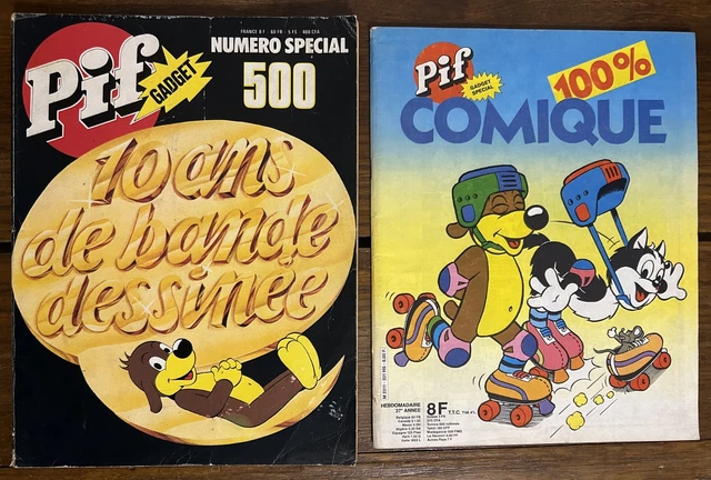Collection Pif Gadget N° 1 à 500 - 1969/1978 - ⚠️ Format Ebook PDF ⚠️