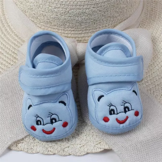 Bimbo Bambina Suola Morbida Cartoon Anti-scivolo Scarpe da Neonato