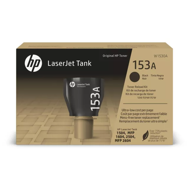 HP Original 153A Black Laserjet Tank Toner Refill Kit