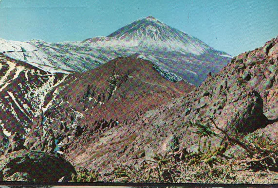 Postal Del Volcan Teide Tenerife Islas Canarias Postcard Postkarte       Cc02016