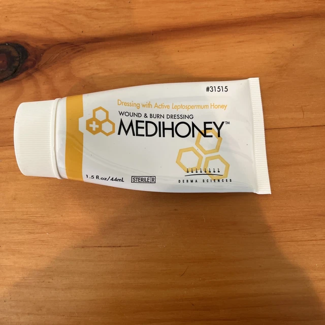 Pasta para heridas hidrocoloide Dermascience Medihoney 1,5 oz