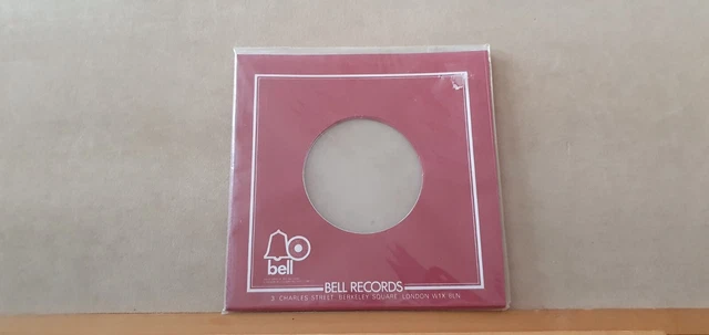 10 bell REPRODUCTION company sleeves for 7" singles bundle job lot new
