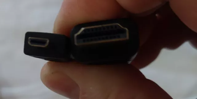 Micro HDMI (type D) to HDMI (type A) Cable - 5ft